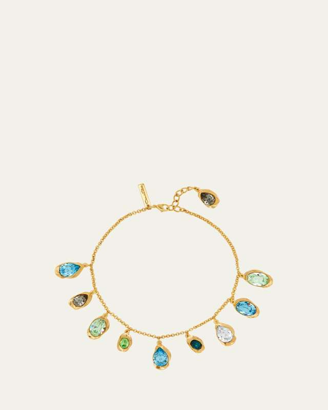 Multicolored Crystal Necklace